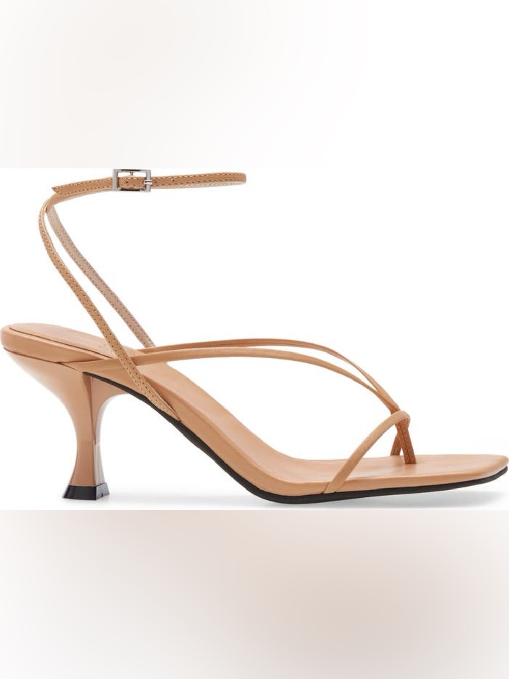 Anthropologie jeffrey campbell fluxx tan sandals heels new 10m